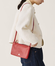 ORCIVAL | ORCIVAL | ナッパレザー ジップポーチショルダーバッグ UNISEX(ショルダーバッグ)