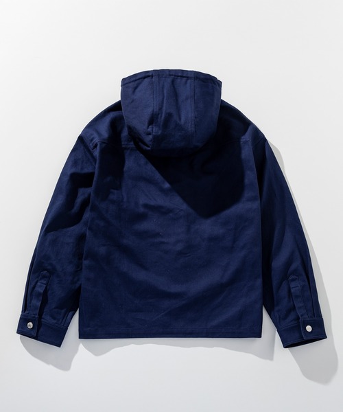 CIRCLEE(サークリー)の「CIRCLEE(サークリー)フード付き ジャケット(その他アウター・メンズ・ホワイト/ネイビー・M)」の12枚目の写真
