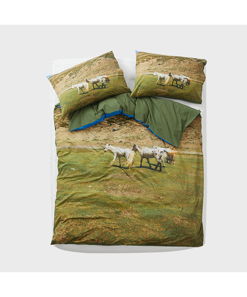 Mongolian duvet and pillow cover set collection (SS set)