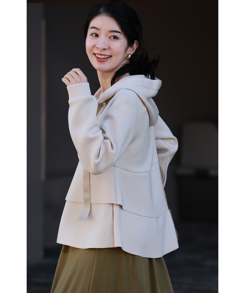 cawaii(カワイイ)の「お出かけ着パーカー 最高の普段着(パーカー・レディース・グレー/ブラック/ライトベージュ・FREE)」の20枚目の写真
