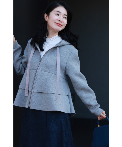 cawaii(カワイイ)の「お出かけ着パーカー 最高の普段着(パーカー・レディース・グレー/ブラック/ライトベージュ・FREE)」の10枚目の写真