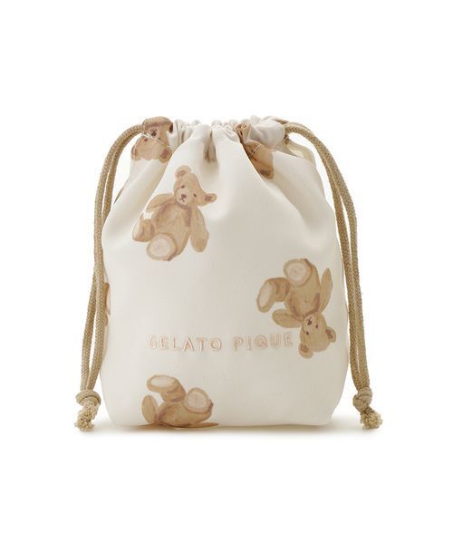 入園入学グッズ】【限定カラーあり】巾着Sサイズ（ポーチ）｜gelato