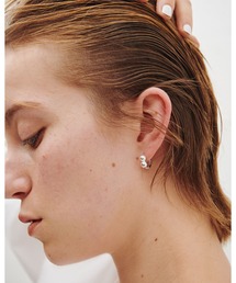 COLLAGE GALLARDAGALANTE | Sivelle./Silver925ボールフープピアス(ピアス（両耳用）)