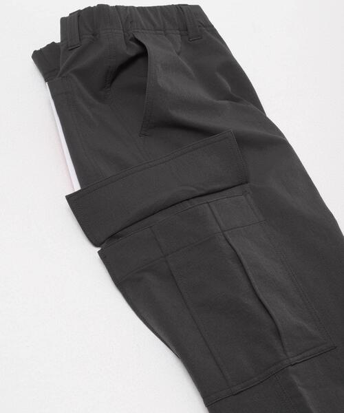 ITEMS URBANRESEARCH（アイテムズ アーバンリサーチ）の「Light & Heat カーゴパンツ（その他パンツ・メンズ・ブラック/チャコールグレー・MEDIUM/LARGE）」の7枚目の写真