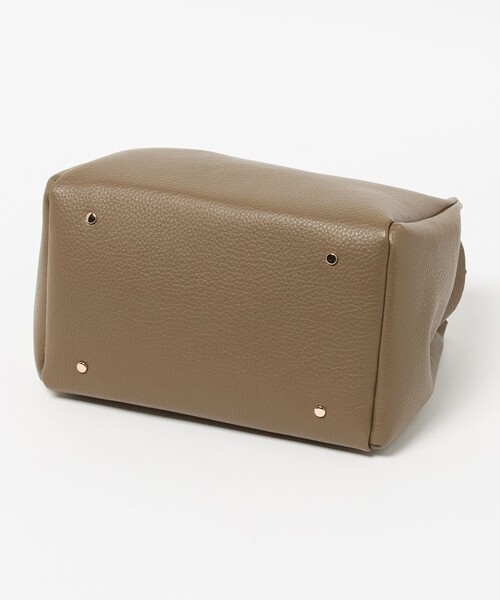 green label relaxing（グリーンレーベルリラクシング）の「サイドベルト パーテーション トートバッグ（トートバッグ・レディース・モカ/ブラック・FREE）」の8枚目の写真