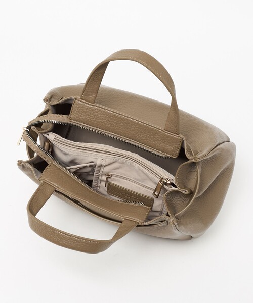 green label relaxing（グリーンレーベルリラクシング）の「サイドベルト パーテーション トートバッグ（トートバッグ・レディース・モカ/ブラック・FREE）」の5枚目の写真