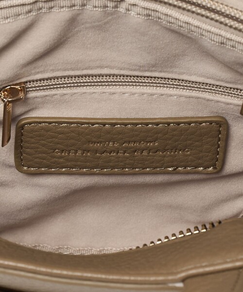 green label relaxing（グリーンレーベルリラクシング）の「サイドベルト パーテーション トートバッグ（トートバッグ・レディース・モカ/ブラック・FREE）」の4枚目の写真