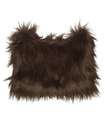 KATER（カーター）の「Faux Fur Ear Beanie - BROWN（キャップ）」
