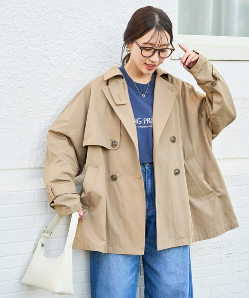 限定展開 ショート トレンチ（トレンチコート）｜FREAK'S STORE