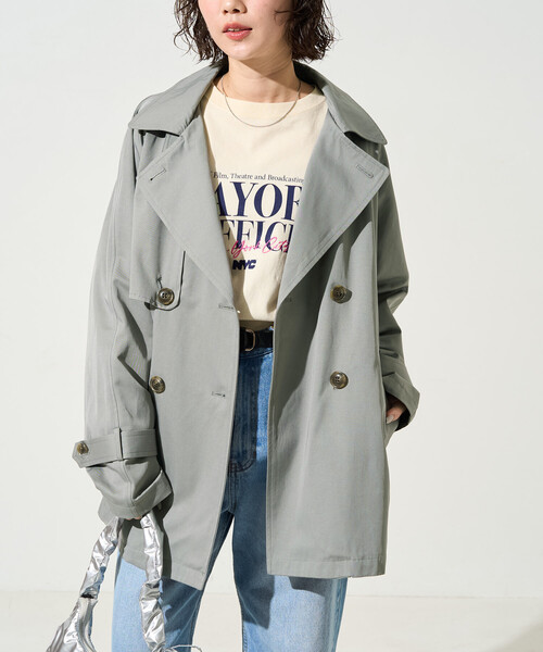 限定展開 ショート トレンチ（トレンチコート）｜FREAK'S STORE