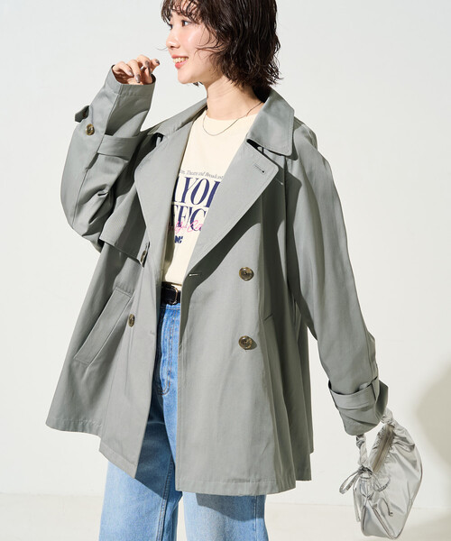 限定展開 ショート トレンチ（トレンチコート）｜FREAK'S STORE