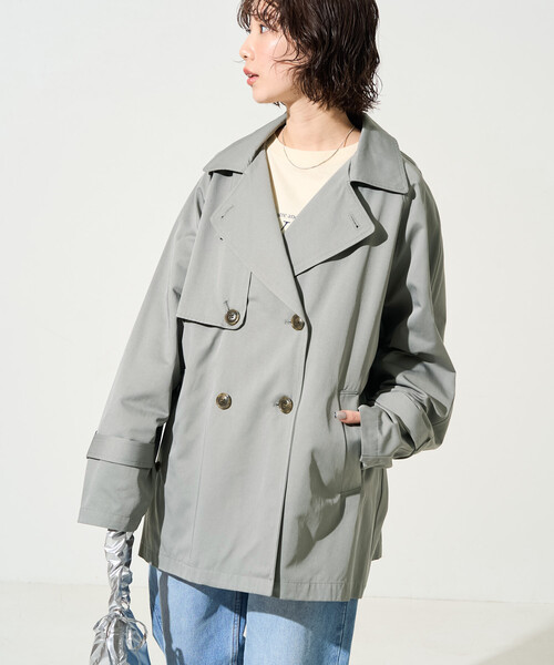 限定展開 ショート トレンチ（トレンチコート）｜FREAK'S STORE