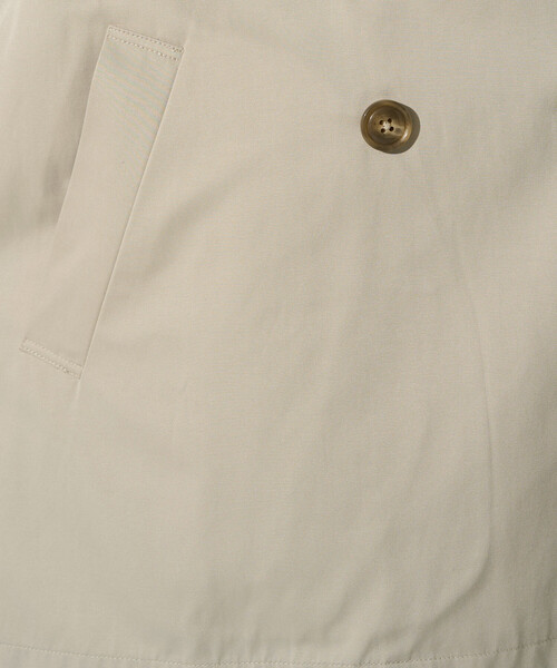 FREAK'S STORE（フリークスストア）の「限定展開　ショート トレンチ（トレンチコート・レディース・ナチュラル/ベージュ/ブラック/オリーブ・ﾌﾘ-）」の13枚目の写真