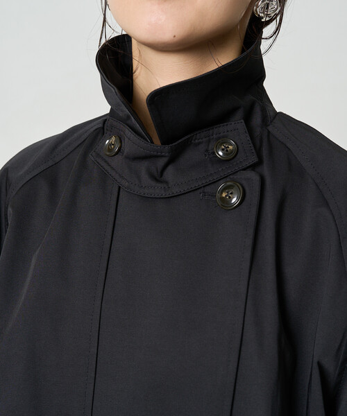 FREAK'S STORE（フリークスストア）の「限定展開　ショート トレンチ（トレンチコート・レディース・ナチュラル/ベージュ/ブラック/オリーブ・ﾌﾘ-）」の17枚目の写真