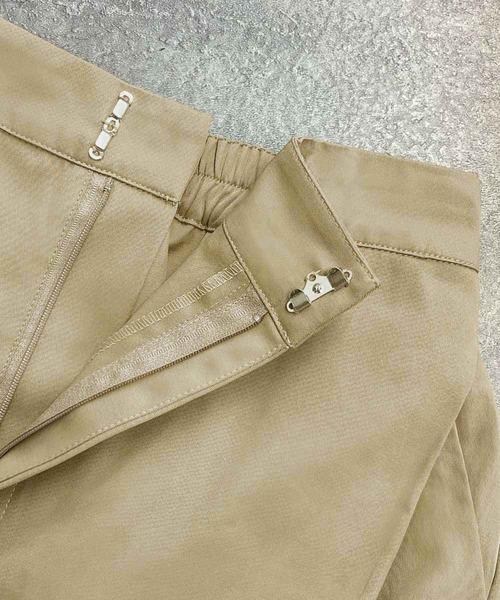 ELFRANK（エルフランク）の「【2026SS】ボックスプリーツ カーブパンツ ワイドパンツ《着用動画あり》（その他パンツ・レディース・ベージュ/チャコールグレー・L/M/S）」の19枚目の写真