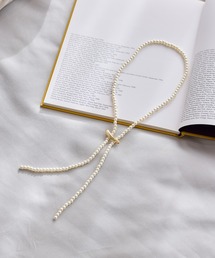 studio CLIP | パールスライドバーネックレス(ネックレス)