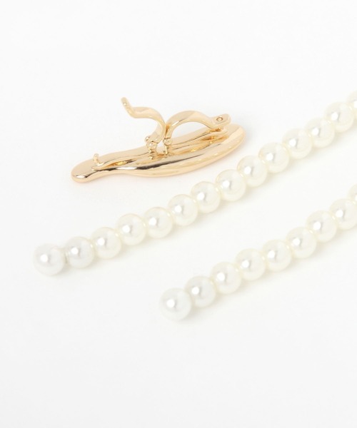 studio CLIP（スタディオクリップ）の「パールスライドバーネックレス（ネックレス・レディース・その他1・FREE）」の3枚目の写真