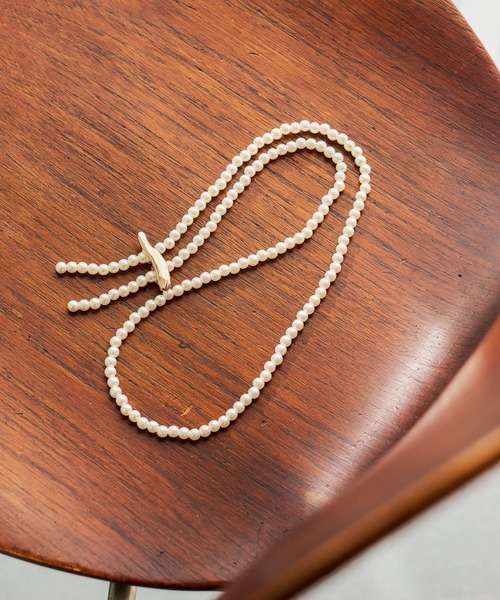 studio CLIP（スタディオクリップ）の「パールスライドバーネックレス（ネックレス・レディース・その他1・FREE）」の8枚目の写真