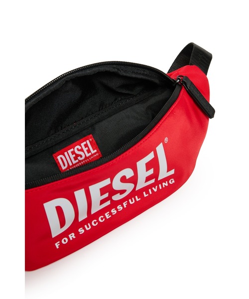 DIESEL（ディーゼル）の「キッズ ウエストバッグ WARMY（ボディバッグ/ウエストポーチ・キッズ・ブラック/レッド・UNI）」の4枚目の写真