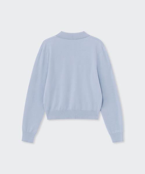 MUSINSA STANDARD WOMAN（ムシンサスタンダードウーマン）の「ウィメンズ エッセンシャル カラード カーディガン [スカイブルー]（カーディガン/ボレロ・レディース・その他・SMALL/MEDIUM/LARGE/X-SMALL）」の5枚目の写真