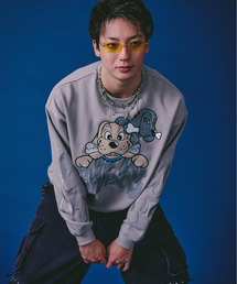 GALFY（ガルフィー）の「『GALFY/ガルフィー』ファイヤーピカピカスウェット【Z】（スウェット）」