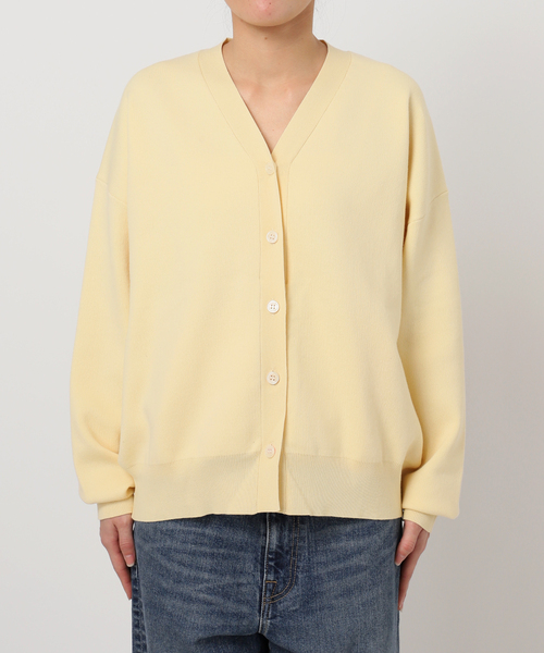 FRAMeWORK（フレームワーク）の「スムースフォルムカーディガン（カーディガン/ボレロ・レディース・ブラック/グレー/ホワイト/イエロー・FREE）」の16枚目の写真