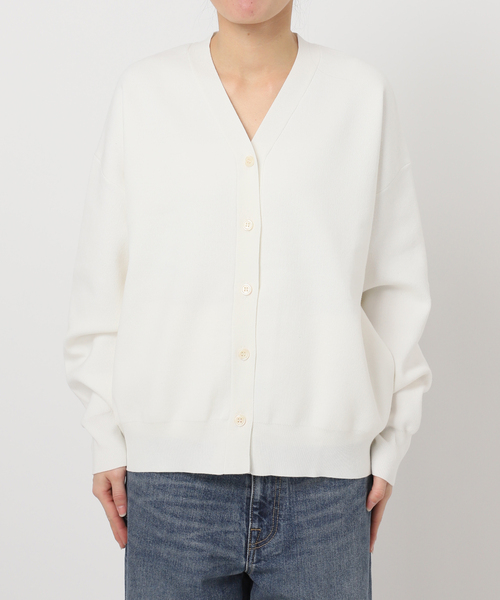 FRAMeWORK(フレームワーク)の「スムースフォルムカーディガン(カーディガン/ボレロ・レディース・イエロー/ブラック/ホワイト/グレー・FREE)」の21枚目の写真