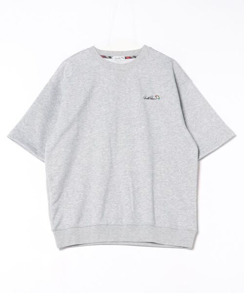 Arnold Palmer(アーノルドパーマー)の「AIR FLEX スウェットTシャツ(Tシャツ/カットソー・メンズ・サーモンピンク/ネイビー/杢グレー・M/L/LL)」の19枚目の写真