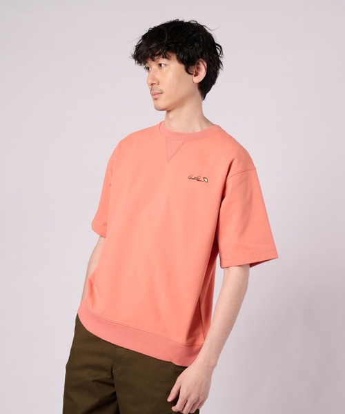 Arnold Palmer(アーノルドパーマー)の「AIR FLEX スウェットTシャツ(Tシャツ/カットソー・メンズ・サーモンピンク/ネイビー/杢グレー・M/L/LL)」の10枚目の写真