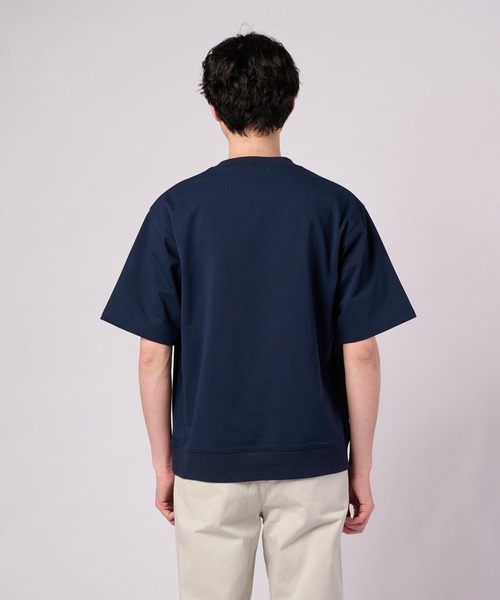 Arnold Palmer(アーノルドパーマー)の「AIR FLEX スウェットTシャツ(Tシャツ/カットソー・メンズ・サーモンピンク/ネイビー/杢グレー・M/L/LL)」の14枚目の写真