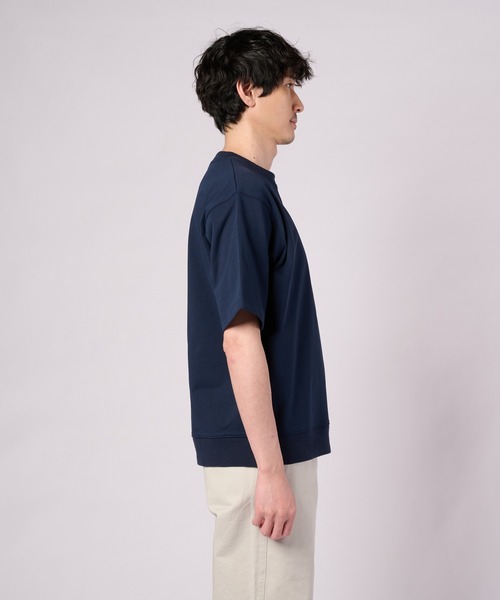 Arnold Palmer(アーノルドパーマー)の「AIR FLEX スウェットTシャツ(Tシャツ/カットソー・メンズ・サーモンピンク/ネイビー/杢グレー・M/L/LL)」の7枚目の写真