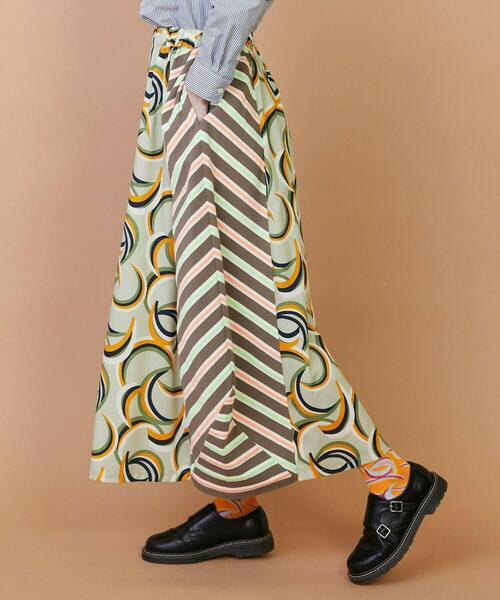 FRAPBOIS(フラボア)の「ウォーターサーフェス スカート(スカート・レディース・チャコールグレー/ベージュ・1/0)」の14枚目の写真