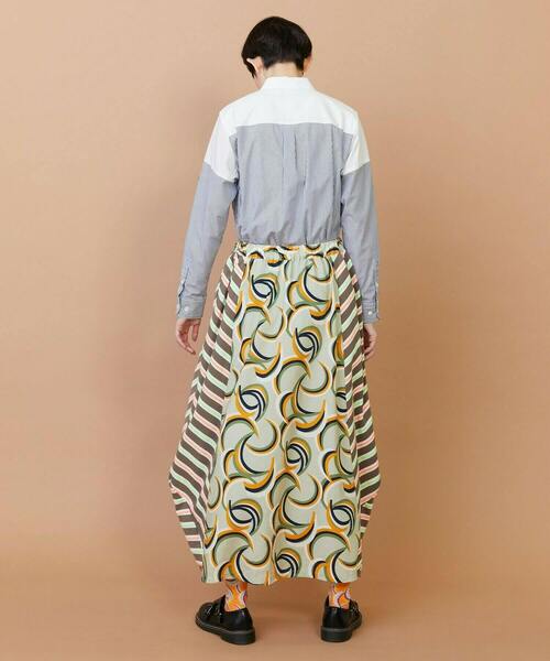 FRAPBOIS(フラボア)の「ウォーターサーフェス スカート(スカート・レディース・チャコールグレー/ベージュ・1/0)」の19枚目の写真