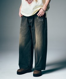 パンツ glamb Billy knit denim Knit Denim Pants / ニットデニムパンツ（デニムパンツ）｜glamb