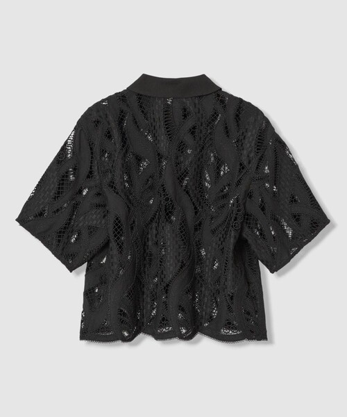 ANAYI（アナイ）の「【セットアップ対応商品】リーフコード刺繍半袖 ブラウス（シャツ/ブラウス・レディース・ブラック/ピンク/ホワイト・38/36）」の10枚目の写真