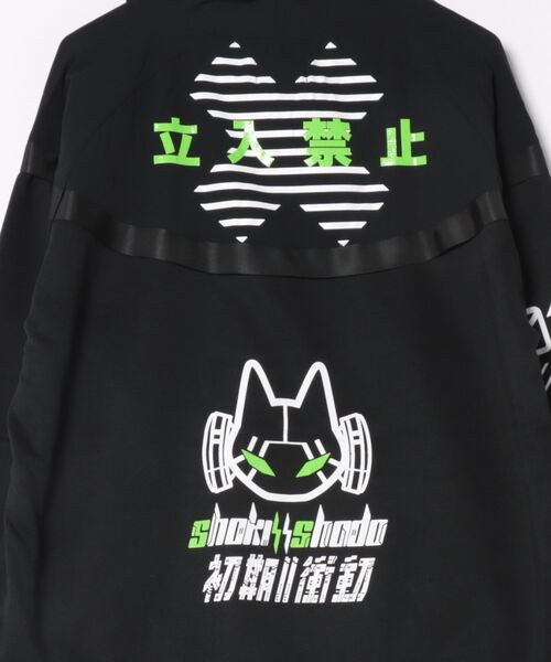 PANDIESTA(パンディエスタ)の「初期衝動/ ショキショウドウ Wフード プルパーカー(M2)(パーカー・メンズ・ホワイト/ブラック・XL/L/M/XXL)」の4枚目の写真