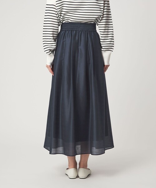 green label relaxing（グリーンレーベルリラクシング）の「カールマイヤー タック ギャザー スカート（スカート・レディース・ネイビー/レッド/ブラウン/その他1・38/36）」の22枚目の写真
