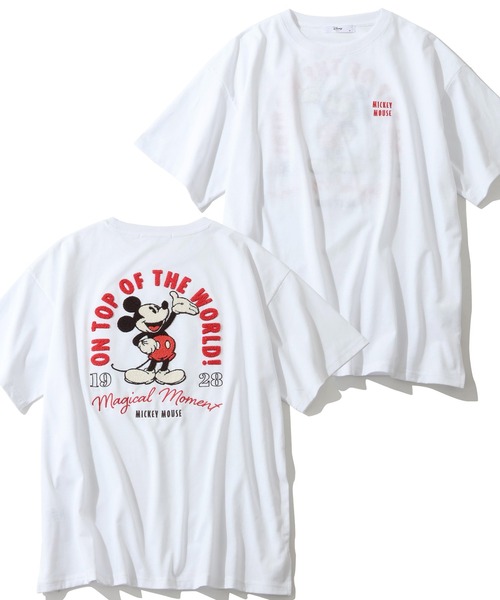 Disney(ディズニー)の「【Disney/ディズニー】別注 アソート アートワークデザイン サガラ刺繍 半袖Tシャツ(Tシャツ/カットソー・メンズ・ベージュ系1/ネイビー系2/ベージュ系2/ネイビー系1/ホワイト系4/ホワイト系6/ブラック系3/ホワイト系3/ホワイト系5/ブラック系2/ベージュ系3/ホワイト系1/ホワイト系2/ネイビー系3/ブラック系5/ブラック系6/ブラック系4/ブラック系1・M/LL/L)」の4枚目の写真