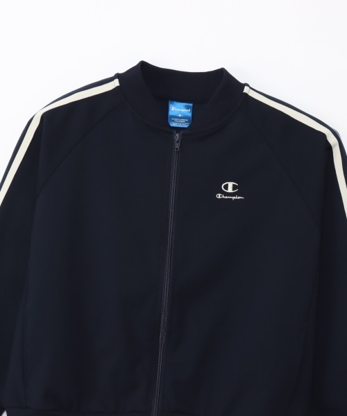 Champion（チャンピオン）の「チャンピオン  ZIP JACKET（ジャージ・レディース・ブラウン/ネイビー・L/M）」の8枚目の写真