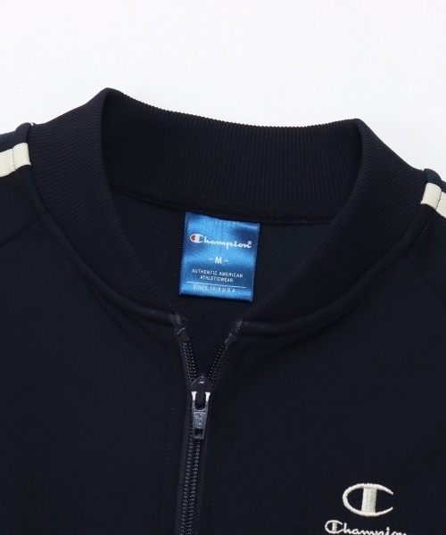 Champion（チャンピオン）の「チャンピオン  ZIP JACKET（ジャージ・レディース・ブラウン/ネイビー・L/M）」の9枚目の写真