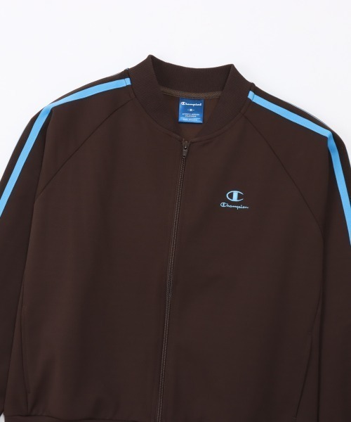 Champion（チャンピオン）の「チャンピオン  ZIP JACKET（ジャージ・レディース・ブラウン/ネイビー・L/M）」の5枚目の写真