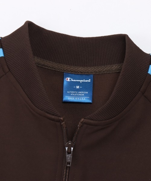 Champion（チャンピオン）の「チャンピオン  ZIP JACKET（ジャージ・レディース・ブラウン/ネイビー・L/M）」の6枚目の写真