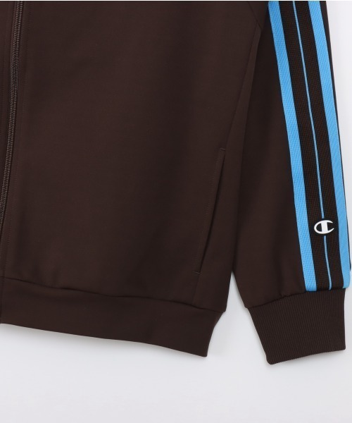 Champion（チャンピオン）の「チャンピオン  ZIP JACKET（ジャージ・レディース・ブラウン/ネイビー・L/M）」の7枚目の写真