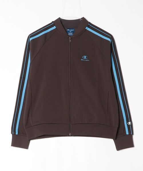 Champion（チャンピオン）の「チャンピオン  ZIP JACKET（ジャージ・レディース・ブラウン/ネイビー・L/M）」の11枚目の写真