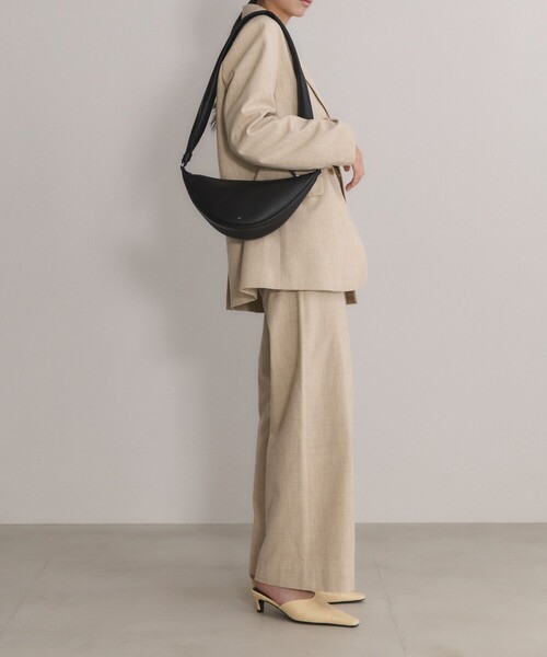 ADAM ET ROPE'（アダムエロペ）の「【PFT】Tori Long Shoulder Bag（ショルダーバッグ・レディース・ブラック/ベージュ・FREE）」の7枚目の写真