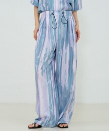 NOMINE | 【セットアップ対応】ペイント柄 ドロストコード タックパンツ(その他パンツ)