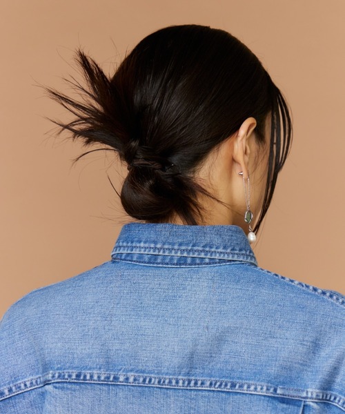 INED(イネド)の「【別注アイテム】スーパービッグシャツAlmond《Healthy DENIM》(シャツ/ブラウス・レディース・インディゴブルー・9号/11号)」の3枚目の写真