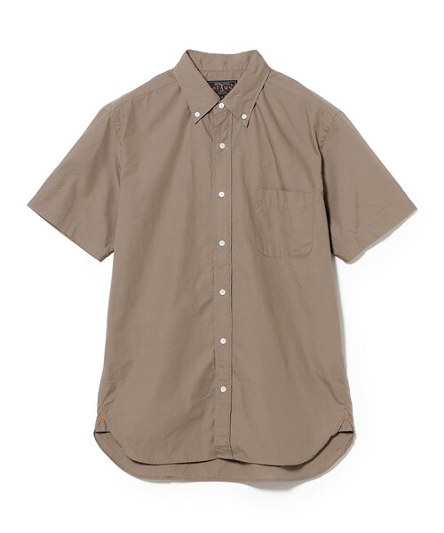 BEAMS PLUS(ビームスプラス)の「B.D. Color Broad(シャツ/ブラウス・メンズ・ベージュ/ネイビー/ホワイト・XX-LARGE/X-LARGE/LARGE/SMALL/X-SMALL/MEDIUM)」の2枚目の写真