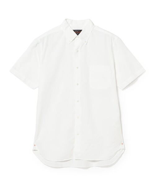 BEAMS PLUS(ビームスプラス)の「B.D. Color Broad(シャツ/ブラウス・メンズ・ベージュ/ネイビー/ホワイト・XX-LARGE/X-LARGE/LARGE/SMALL/X-SMALL/MEDIUM)」の1枚目の写真