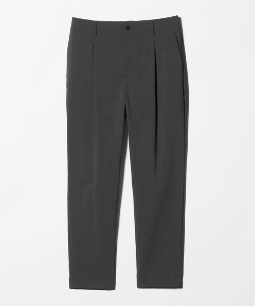 BEAUTY&YOUTH UNITED ARROWS（ビューティーアンドユースユナイテッドアローズ）の「東レ/TORAY メランジ 1プリーツ テーパード パンツ NO.5 セットアップ対応 ヨコストレッチ ウォッシャブル（その他パンツ・メンズ・ダークグレー/オリーブ/ブラック・XL/L/M/S）」の8枚目の写真